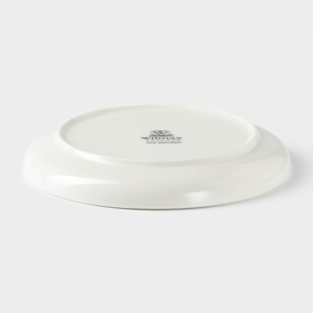 Porcelain plate Wilmax, D = 19 cm, white color-2
