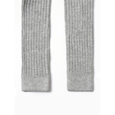 Children's leggings with Minaku straps, height 86-92 cm, gray-1