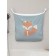 Organizer in a bathtub on the suction cups “Modest Fox”, for storing toys and little things, size 33x39 cm