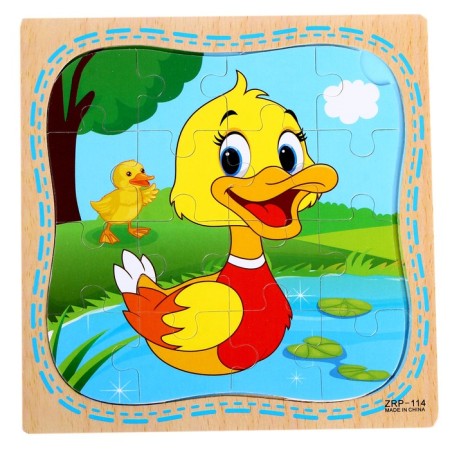 Puzzle in the frame "Duck"