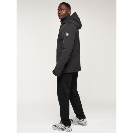 Male jacket, size 56, black color-7