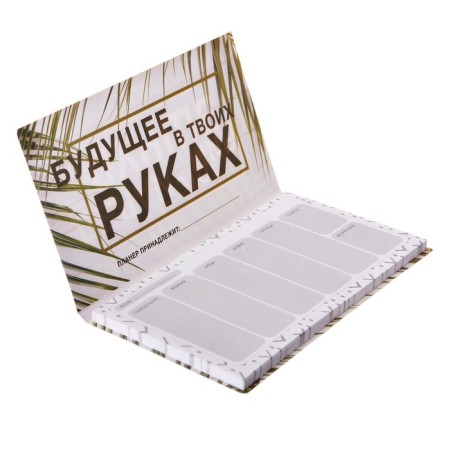 Planer with tear -off sheets "do this world better"-2