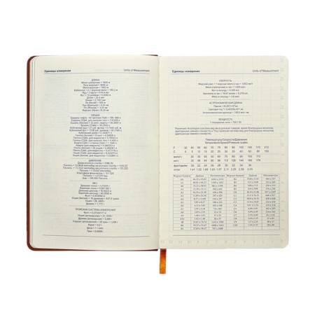 Leduced Diary A5, 140l, Cage, leatherette, elastic band, black cut, brown-9