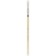 Synthetic brush, round, gamma "Gold Brush" No. 6, French mount, short handle