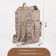 Tourist backpack, 55 liters, cord department, 3 outer pockets, ZFTS, beige color