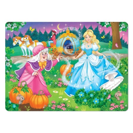 Children's puzzles "Cinderella", 60 elements-1