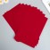 Hard felt 1 mm 20x30 cm T. red