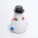 Brying toy "Snowman in a hat" for dogs, 7.5 x 11 cm