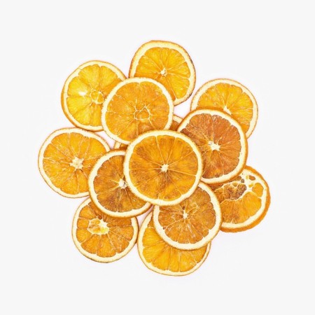 Slices of sweet dried orange, 100 g, D-5 cm, additive to tea-1