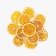 Slices of sweet dried orange, 100 g, D-5 cm, additive to tea