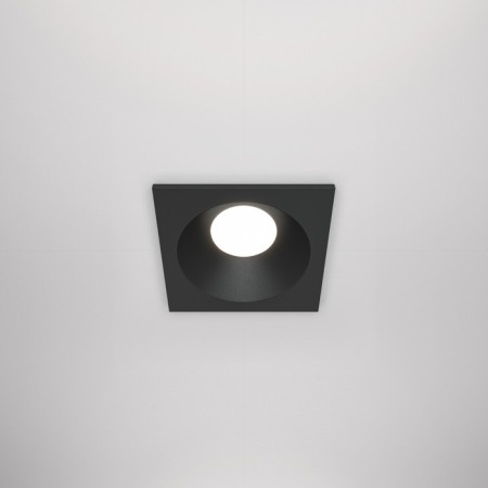 The built-in lamp Technical DL033-2-01B, 1x50W, 8.5x8.5x4.5 cm, GU10, Black Color Black-3
