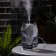 Air humidifier Luazon HM-12 "Volk", ultrasonic, 650 ml, 2 W, submersible, USB, white