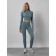 Sports suit female, size 46, turquoise color