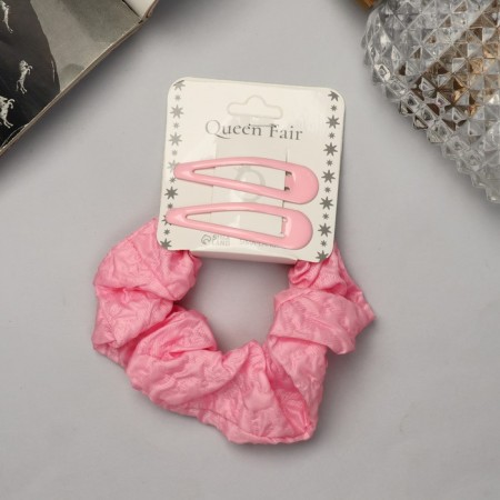 Hair set "Emilia" (elastic band, 2 invisibility 4.5 cm).