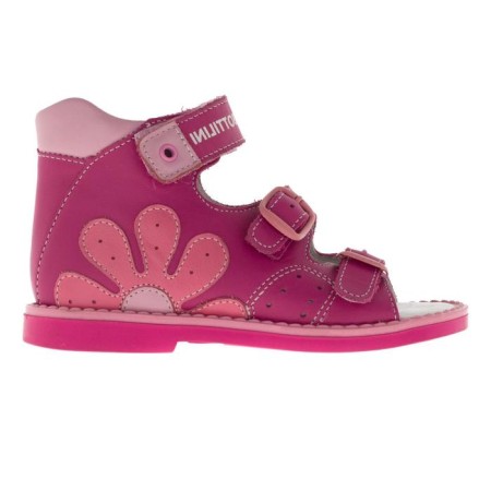 Baby sandals, size 21, pink color