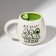 Ceramic mug “Everything will be avocent”, 300 ml, white color