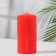 Candle - cylinder, 6x12.5 cm, 35 hours, 275 g, red