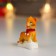 Souvenir Polystone "Tigerok in a snowdrift" MIX 5.5x3x5 cm