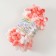 Yarn "Puffy Color" 100 % micropoliester 9m/100g (5922 pink-white)