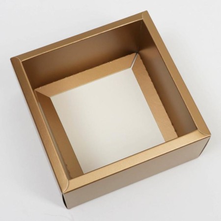 Folding box "New Year's Post", 15 x 15 x 7 cm, New Year-3