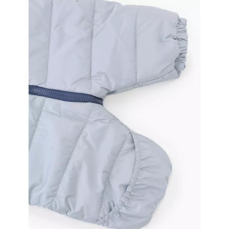 Combiason children's demi -season tops "Hummingbird", height 68 cm, color gray/blue-4