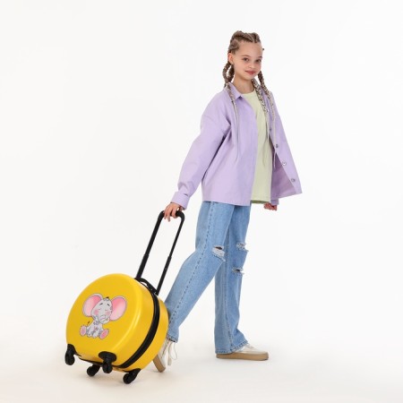 Baby suitcase 28 L (XS), Happyant, Lightning Department, Yellow color-9