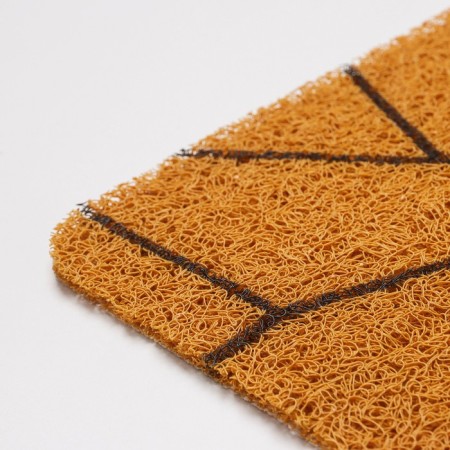 Rug -shaped muddy shares of Home, 40 × 60 cm, sandy color-3