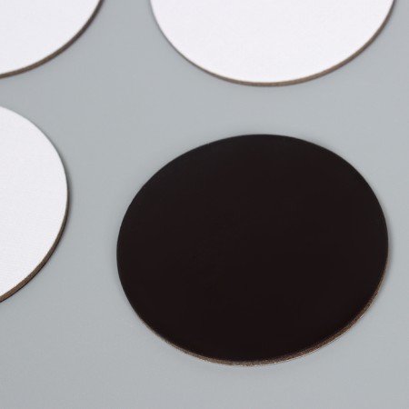Set of canvases on the magnet, 4 pcs. "Circle", 7.5 cm.-7