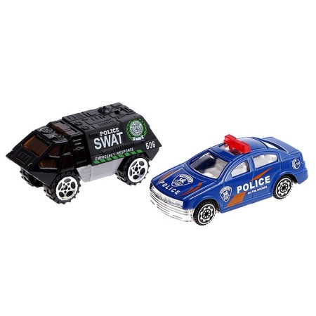 Parking "Police Party", with 2 metal machines-13