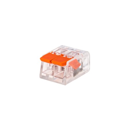 Universal compact terminal of QMS 221-412, 2-wire up to 4.0 mm² (blister 5 pcs./Union) Rexant 108-1