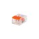 Universal compact terminal of QMS 221-412, 2-wire up to 4.0 mm² (blister 5 pcs./Union) Rexant 108
