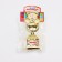 The reward figure is a “smart girl”, a cup, plastic, gold, 13 x 5.5 x 5 cm.