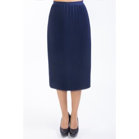 Women's skirt, size 42, blue color-1