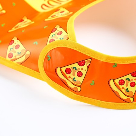 Blooper for feeding "Pizza" waterproof on Velcro, with a pocket-4