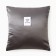 Decorative pillow "Ethel" 40 × 40 cm, damask Pewter Solid