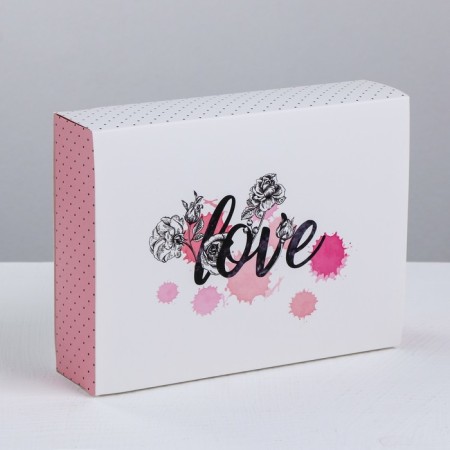 Confectionery box, packaging "Love", 20 x 15 x 5 cm