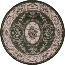 Ковёр круглый Merinos Colizey, размер 200x200 см, цвет green