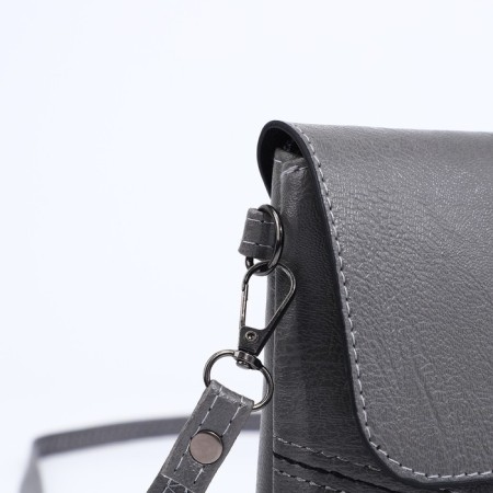 Magnet bag bag, long belt, gray color-5