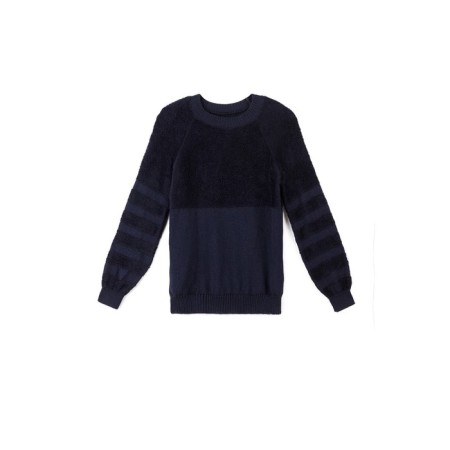 Jumper Female Conte Elegant, Size XS, Blue Color-3