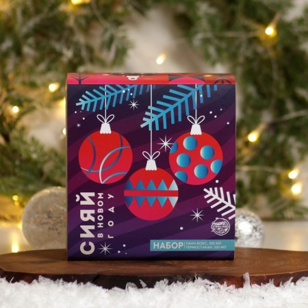 Gift set "SHIAI in the New Year": the thermostat 350 ml., Lanche-box 500 ml-3