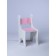 Set of children's furniture "Toilet table and Sitstep chair", pink color