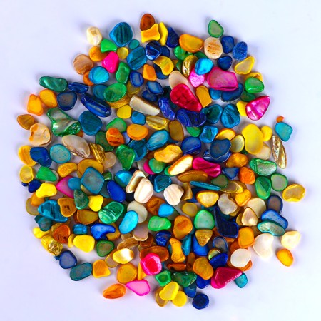 Colored pebbles for mosaics-3