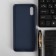 Pero cover, for Xiaomi Redmi 9a, silicone, blue
