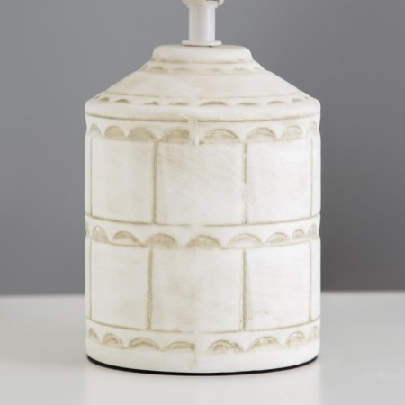 ASNI Table lamp E14 40W white-gray 19x19x32 cm Risalux 9780913-3