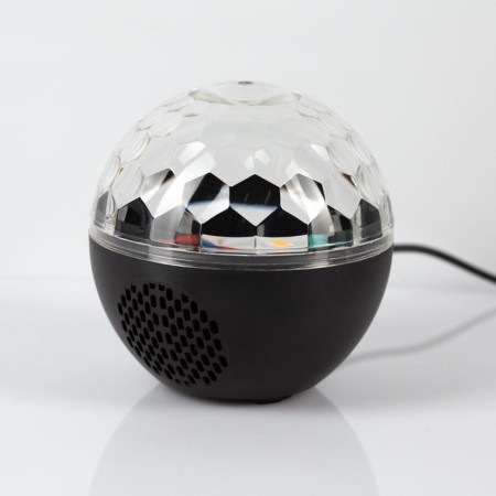 Light device "Sphere" 12 cm, speaker, remote control, glow RGB, 5 V-2