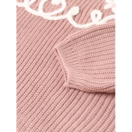 Jumper Children's Kaftan Love R.30 (98-104 cm), pink-2