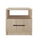 Bedside table "Dune No. 13", 450 × 423 × 455 mm, the color of the oak deck is light