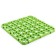 Half plastic for rabbits and chickens, 25 × 25 cm, green