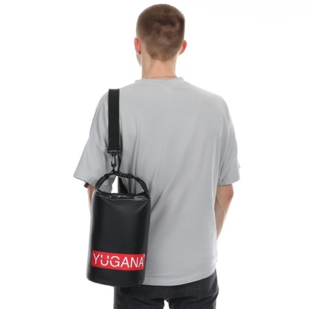 Yugana hairshome, PVC, waterproof 5 liters, one belt, black-12