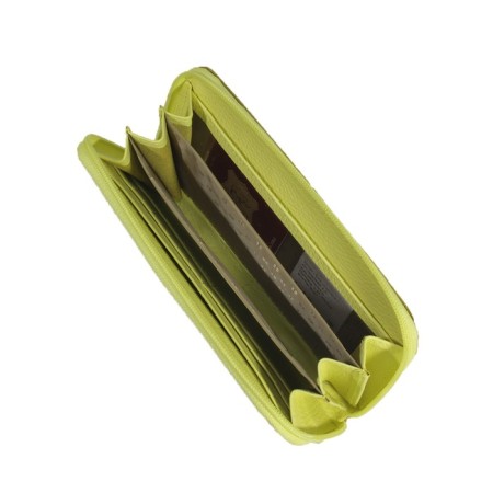 Women's wallet, lightning, color yellow fleet-1